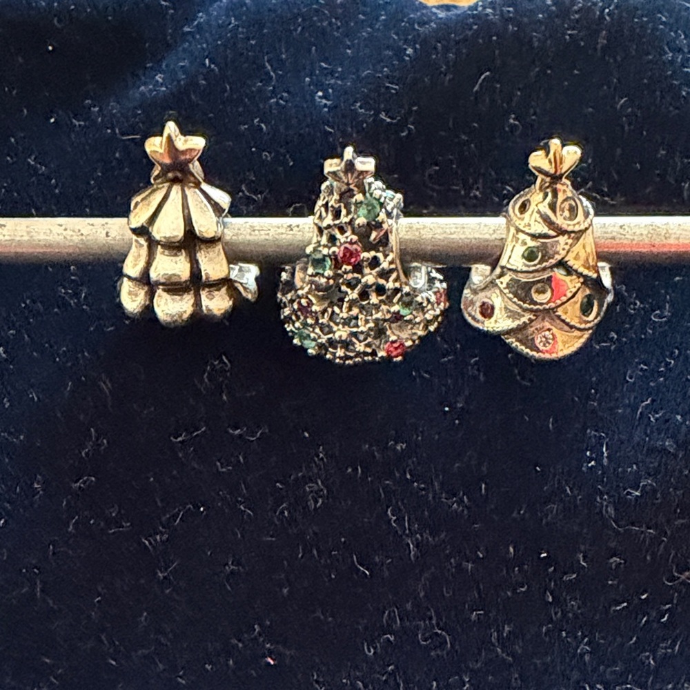 Festive Pandora vintage Christmas tree charms